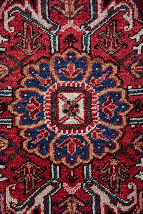 Vintage Heriz Area Rug (7' x 11')